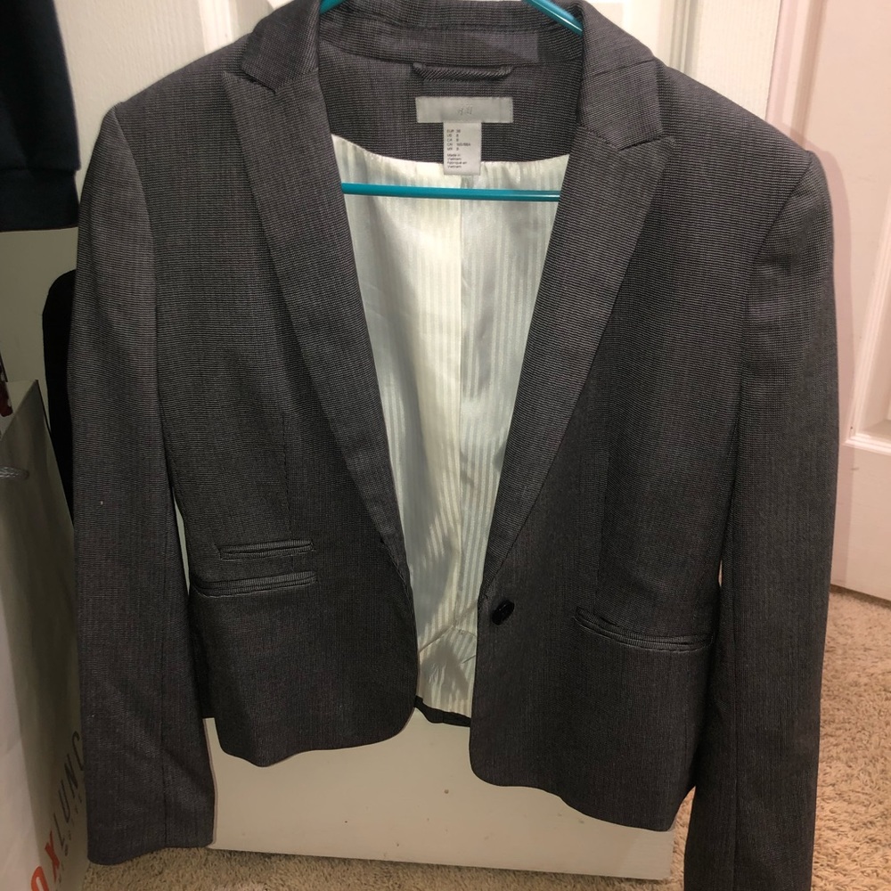 Gray Blazer